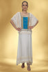 Rochie viscoza cu aplicatii din dantela – CTN-56